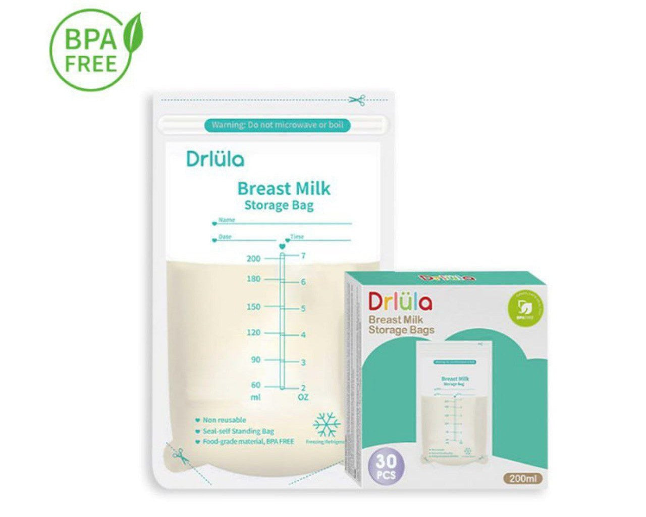 Fundas para Almacenar Leche Materna