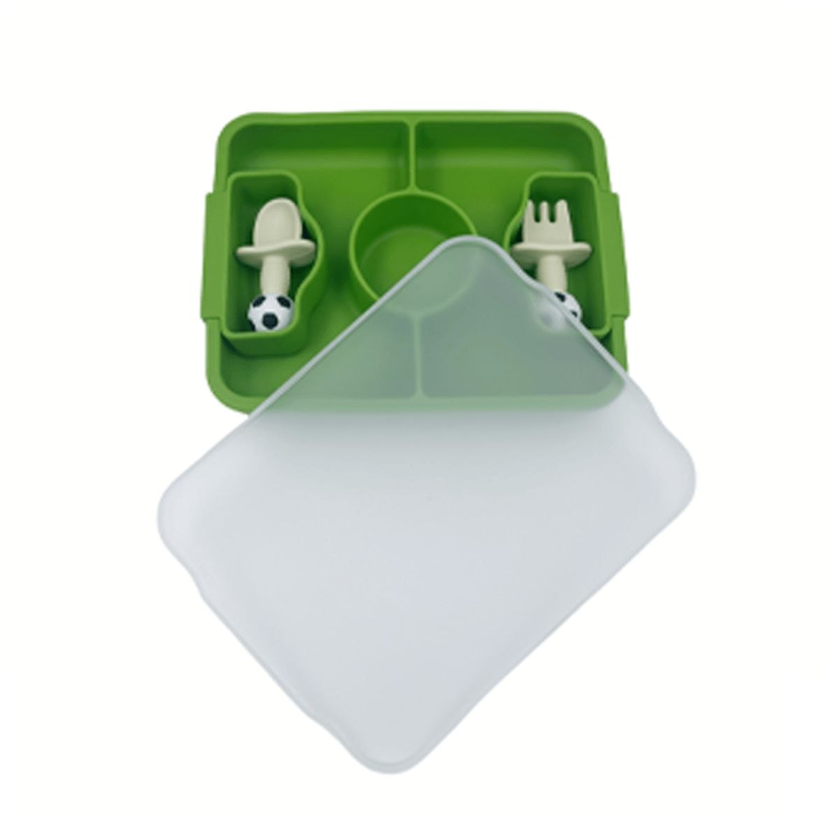 Platito Futbolero de Silicon con Ventosas