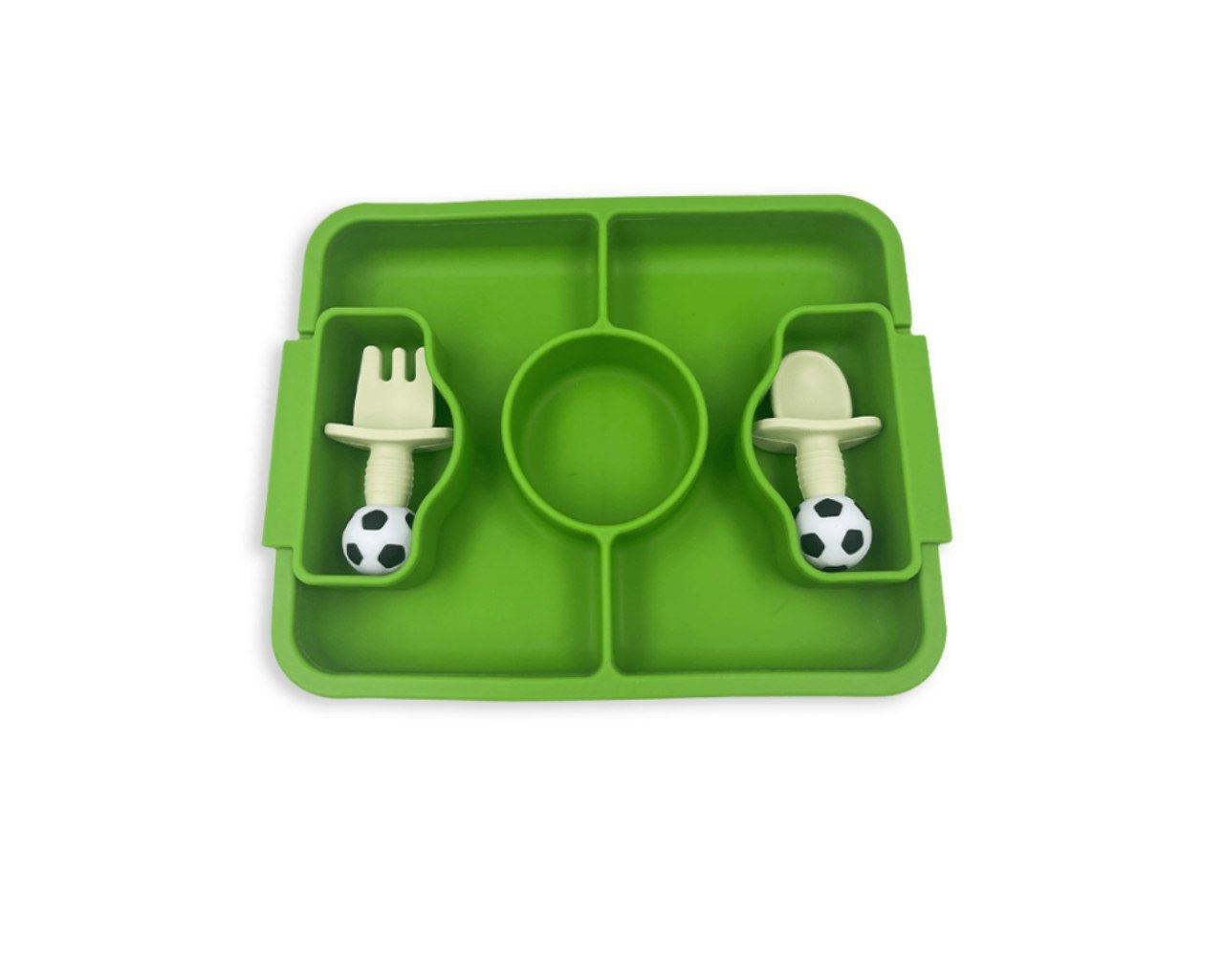 Platito Futbolero de Silicon con Ventosas